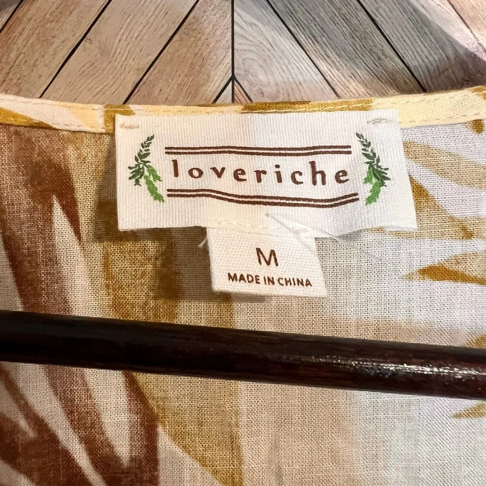 Love Riche Tropical Swim Maxi‎ Cover Up - Medium.